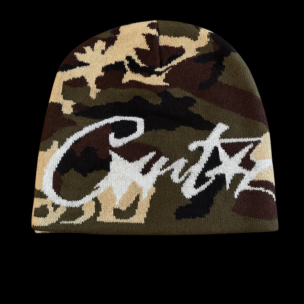 'CRTZ' Beanie (WAR CAMO)