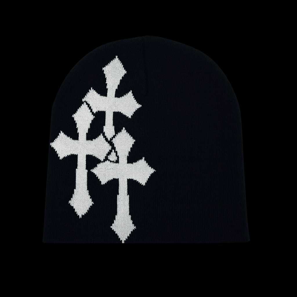 'Saint’s Mark' Beanie (BLACK)