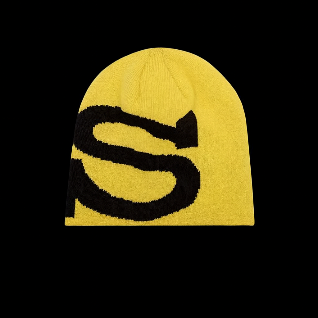 'Statement' Beanie (YELLOW)