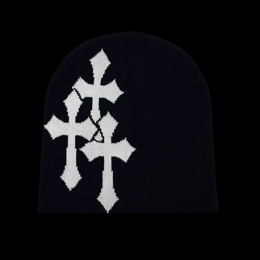 'Saint’s Mark' Beanie (BLACK)